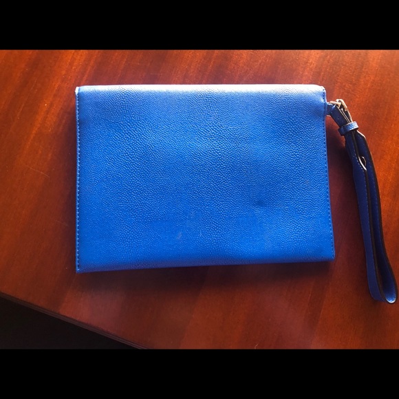 Royal Blue Clutch - Picture 2 of 4